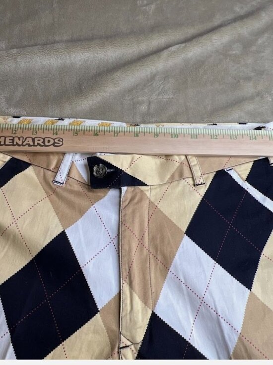 Loudmouth Multicolor Golf Pants Size 30x32 1/2 Sport Custom Taylored - Picture 4 of 7